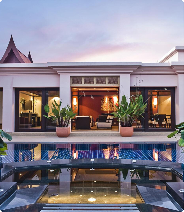 Three Bedroom DoublePool Villa