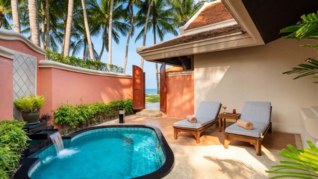 Exclusive Beachfront Garden Villa with Plunge Pool