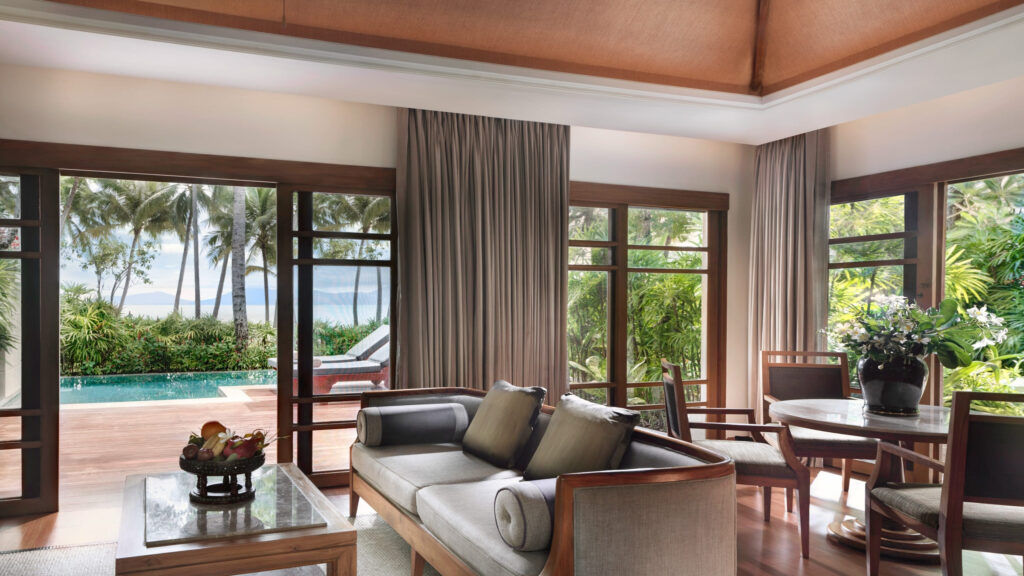 Two Bedroom Deluxe Beachfront Pool Villa